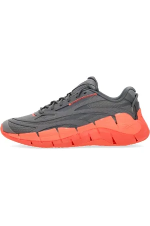 Reebok Sko, Herre, Grå, 45 EU, Zig Kinetica 2.5 Lav Sneaker Grå Orange