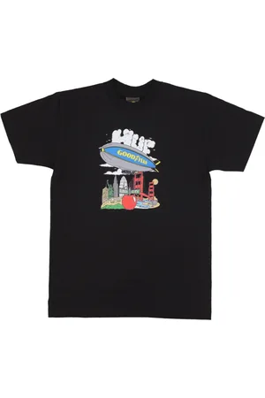 Huf Top, Herre, Sort, S, Bomuld, Goodyear Sort Herre T-shirt