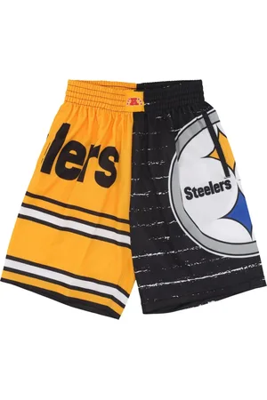 Mitchell & Ness Sport, Herre, Flerfarvet, S, Polyester, Pittsburgh Steelers Basketball Shorts