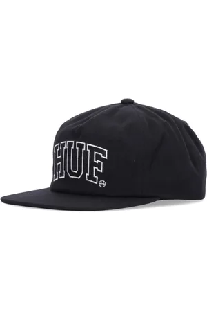 Huf Tilbehør, Herre, Sort, ONE SIZE, Bomuld, Flad skyggebue logo snapback kasket