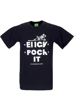 Huf Top, Herre, Sort, L, Bomuld, Sort Herre T-shirt Kort Ærme