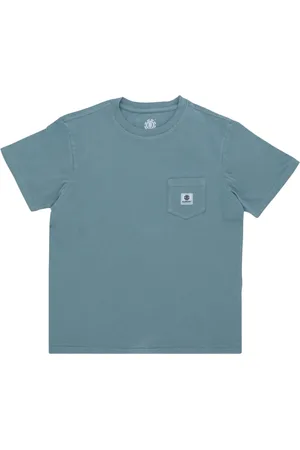Element Top, Herre, Blå, XS, Bomuld, Lomme Pigment Tee North Atlantic T-Shirt