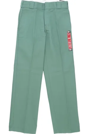 Dickies Bukser, Herre, Grøn, W36 L32, Bomuld, Mørk Ivy Arbejdsbukser Regulær Pasform