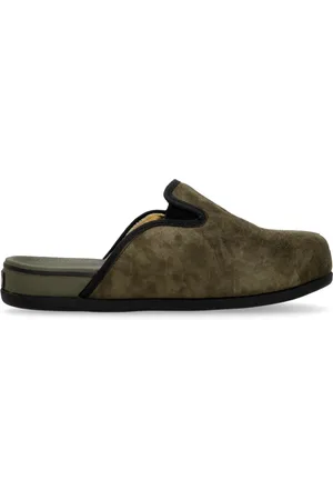Vans Sko, Dame, Grøn, 36 EU, Suede, Suede Harbor Mule Olive/Black