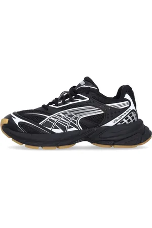 PUMA Sko, Herre, Sort, 36 EU, Velophasis Sort/Hvid Lav Sneaker