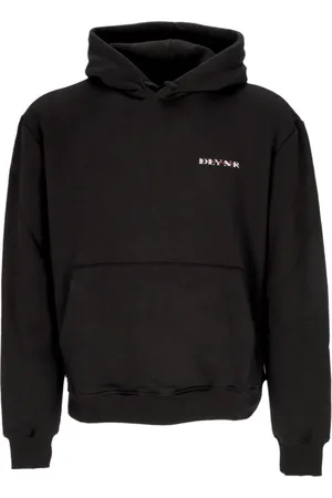 DOLLY NOIRE Sweathshirts & Hoodies, Herre, Sort, S, Bomuld, Sort Excalibur Hættetrøje Herre Sweatshirt