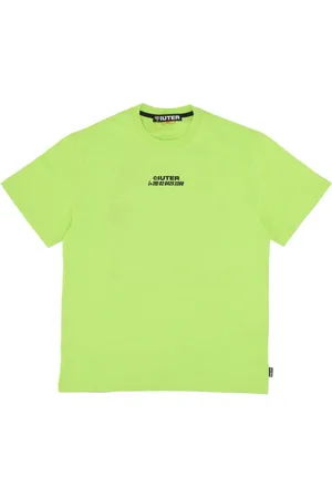 IUTER Top, Herre, Grøn, S, Bomuld, Heste Tee Lime T-Shirt