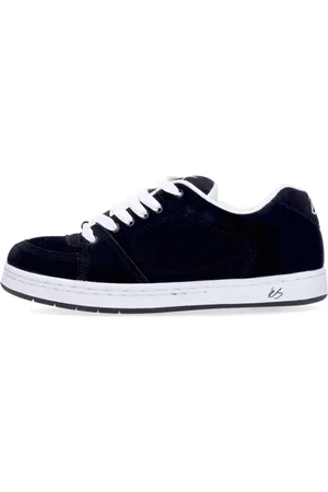 Es Sko, Herre, Sort, 41 EU, Sorte Skate Sko med Logo Broderi