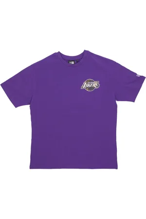 New Era Sport, Herre, Lilla, XL, Bomuld, NBA Infill Team Logo Oversize Tee
