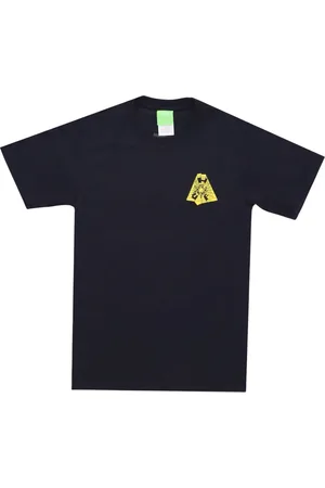 Huf Top, Herre, Sort, L, Bomuld, Sort Tangled Webs Print Tee Shirt