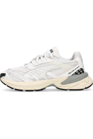 PUMA Sko, Herre, Hvid, 36 EU, Retro Stil Hvid/Grå Sneaker