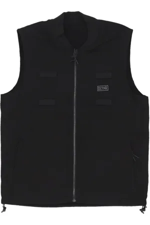 DOLLY NOIRE Jakke, Herre, Sort, L, Bomuld, Reflekterende Urban Vest Sort