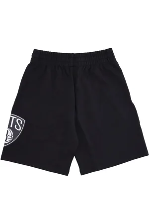 New Era Sport, Herre, Sort, M, Bomuld, Brooklyn Nets Logo Sort Shorts