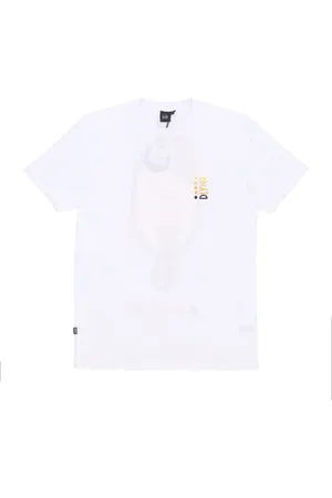 DOLLY NOIRE Top, Herre, Hvid, XL, Bomuld, Tropisk Mambo Herre T-shirt Hvid