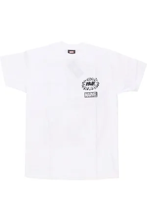 Huf Top, Herre, Hvid, M, Bomuld, Galactic Avengers Hvid Tee Skjorte