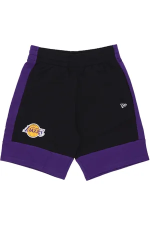 New Era Sport, Herre, Sort, XL, Bomuld, NBA Farveblok Shorts Loslak
