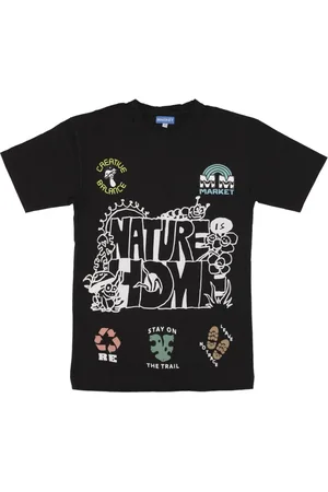 MARKET Top, Herre, Sort, M, Bomuld, Nature Is Home Tee Vintage