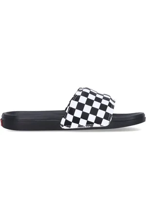 Vans Sko, Herre, Sort, 39 EU, Tern Slide-on Tøfler True Hvid/Sort