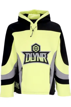 DOLLY NOIRE Sweathshirts & Hoodies, Herre, Gul, S, Bomuld, Ged Hockey Hoodie Gul