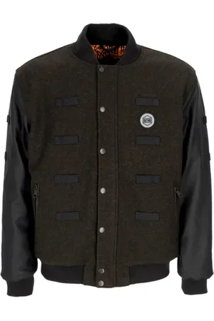 DOLLY NOIRE Jakke, Herre, Sort, L, Uld, Corporate Bomber Jakke Sort