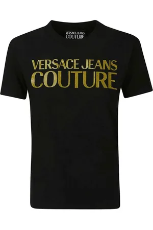 VERSACE Top, Dame, Sort, XS, Uld, Moderne T-shirts og Polos