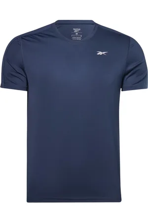 Reebok Top, Herre, Blå, M, Ydeevne Tech Tee