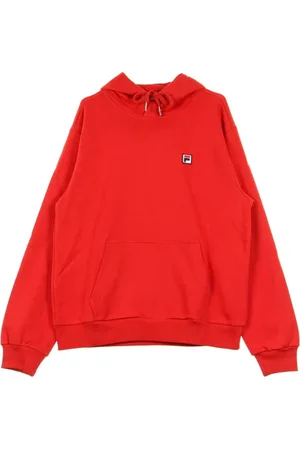 Fila Sweathshirts & Hoodies, Herre, Rød, M, Uld, Rød Herre Hoodie