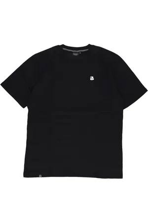 DOLLY NOIRE Top, Herre, Sort, XL, Bomuld, Sort Cap Tee Kortærmet T-shirt