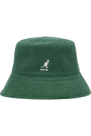 Kangol Tilbehør, Herre, Grøn, L, Nylon, Fiskerhat Bermuda Bucket Grøn