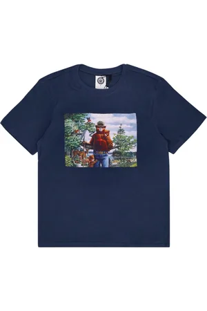 Element Top, Herre, Blå, S, Bomuld, Midnight Navy Herre T-shirt