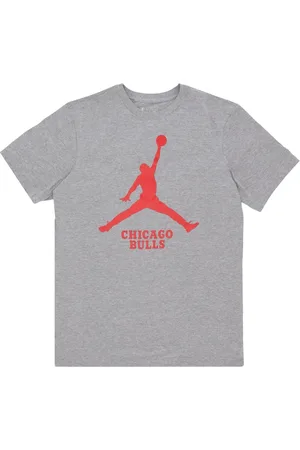 Jordan Top, Herre, Grå, M, Bomuld, Chicago Bulls Tee Essential Grå