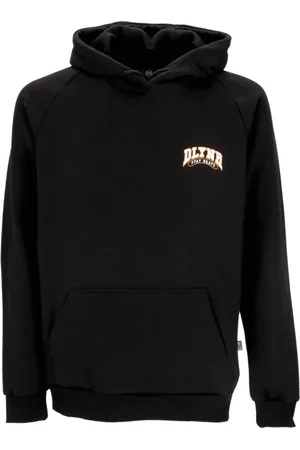 DOLLY NOIRE Sweathshirts & Hoodies, Herre, Sort, XL, Bomuld, Gedeskalle hættetrøje sort letvægts sweatshirt
