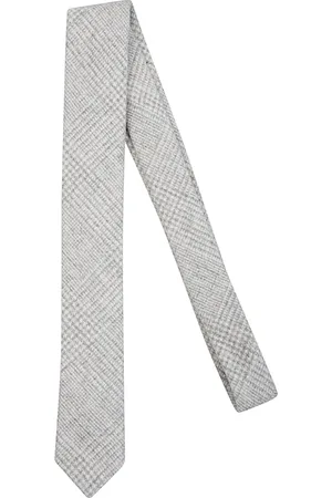 ELEVENTY Tilbehør, Herre, Grå, ONE SIZE, Uld, Alpaca Uld Slips