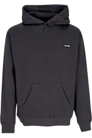 IUTER Sweathshirts & Hoodies, Herre, Sort, S, Bomuld, Familie Hoodie Asfalt