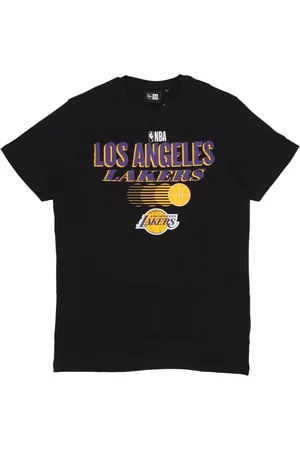 New Era Sport, Herre, Sort, XL, Bomuld, NBA Team Grafisk Tee Loslak