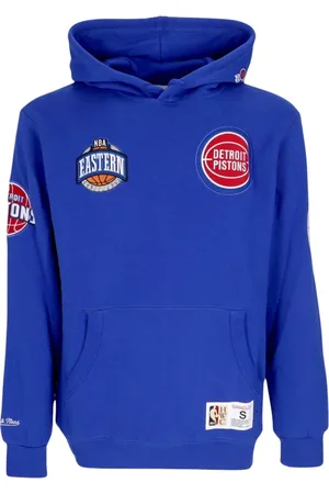 Mitchell & Ness Sweathshirts & Hoodies, Herre, Blå, S, Bomuld, Detroit Pistons NBA Hometown Fleece Hoodie
