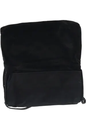 Rick Owens Pre-owned, Dame, Sort, ONE SIZE, Tyl, Pre-owned Tote Bag