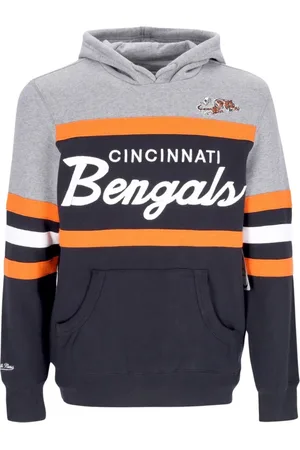 Mitchell & Ness Sweathshirts & Hoodies, Herre, Flerfarvet, S, Bomuld, Cinben Sort NFL Headcoach Hoodie