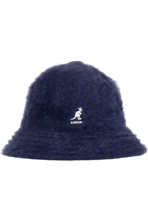 Kangol Tilbehør, unisex, Blå, S, Uld, Afslappet Blå Furgora Beanie Hat