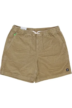 Element Shorts, Herre, , L, Bomuld, Khaki Cord Walkshort Herre Shorts