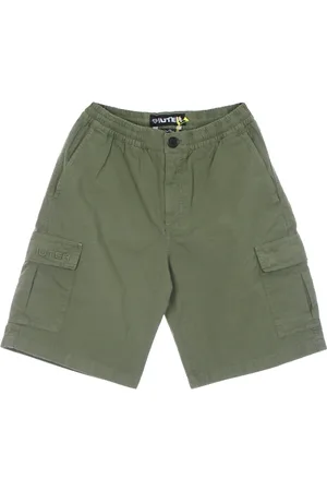 IUTER Shorts, Herre, Grøn, S, Bomuld, Ripstop Cargo Shorts med Lommer
