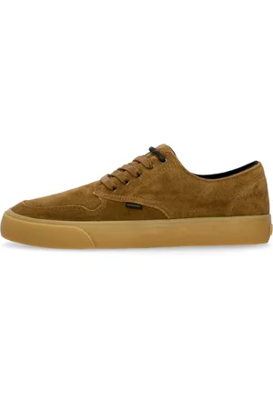 Element Sko, Herre, Brun, 46 EU, Uld, Skate Sneakers med Snørelukning
