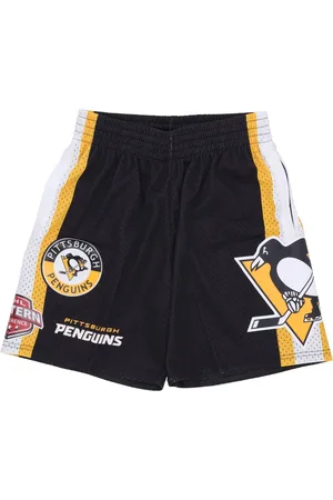 Mitchell & Ness Sport, Herre, Sort, S, Polyester, NHL Hjemby Mesh Basketball Shorts Sort