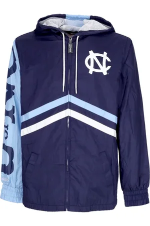 Mitchell & Ness Sport, Herre, Blå, S, Polyester, Ncaa Windbreaker North Carolina Tar Heels