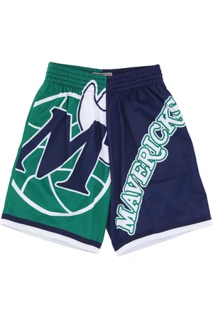 Mitchell & Ness Sport, Herre, Grøn, XL, Polyester, NBA Big Face Basketball Shorts