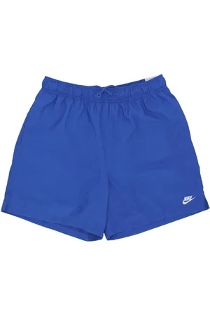 Nike Badetøj, Herre, Blå, XS, Polyester, Royal/Hvid Svømme Shorts med Mesh