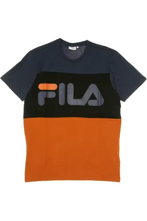 Fila Top, Herre, Flerfarvet, S, Cinnamon Stick/Black Iris Herre T-shirt