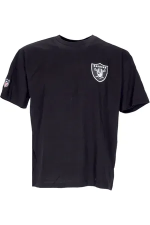New Era Top, Herre, Sort, 2XS, Bomuld, Las Vegas Raiders Logo Tee