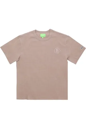 Huf Top, Herre, , M, Bomuld, Galakser Afslappet Top Khaki Herre T-shirt