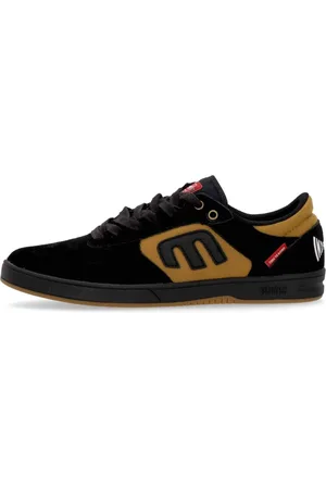 Etnies Sko, Herre, Sort, 44 EU, Force Shield Skate Sko Sort/brun